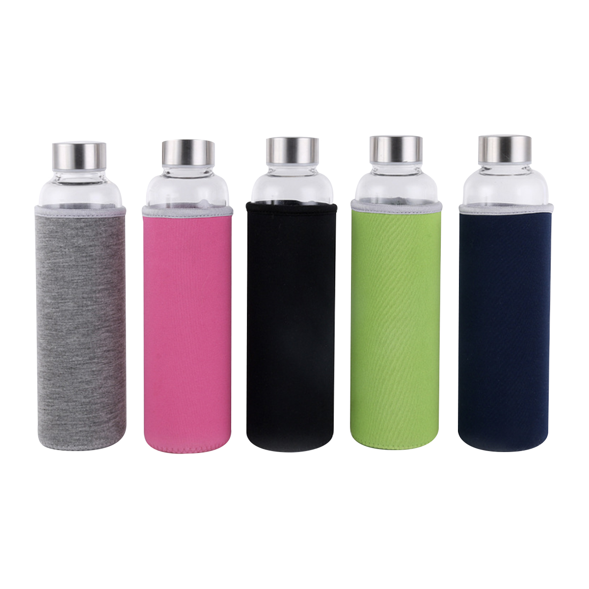 Glass Bottle with Sleeve (300ml / 500ml)